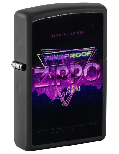 Зажигалка Zippo 46247 - Sign Design - Black Matte