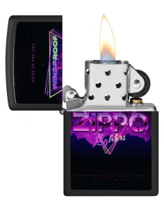Зажигалка Zippo 46247 - Sign Design - Black Matte 2