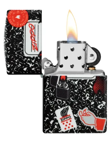 Зажигалка Zippo 46707 - Notebook Design - 540 Matte