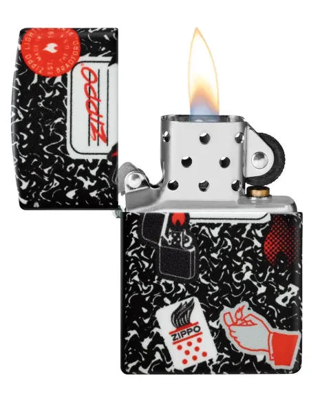 Зажигалка Zippo 46707 - Notebook Design - 540 Matte