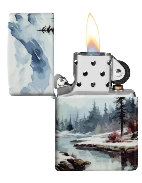 Зажигалка Zippo 46702 - Frozen Walley - 540 Matte