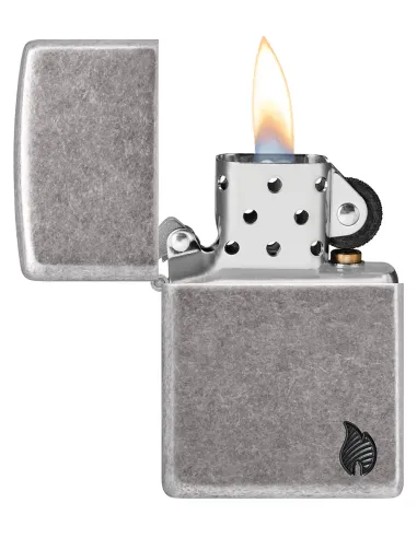 Зажигалка Zippo 46399 - Armor™ - Flame - Antique Silver