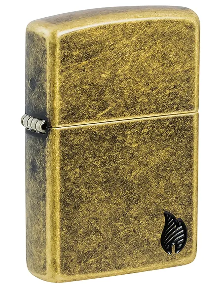 Зажигалка Zippo 46400 - Armor™ - Flame - Antique Brass