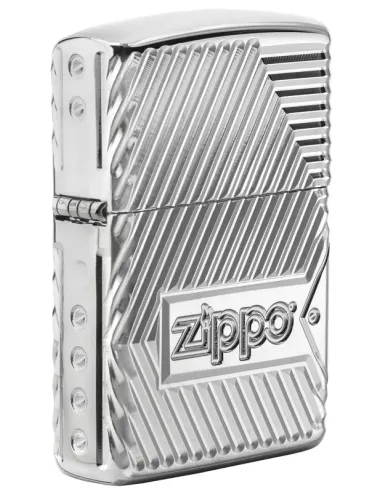 Зажигалка Zippo 29672 - Armor™ - Zippo Bolts- High Polish Chrome
