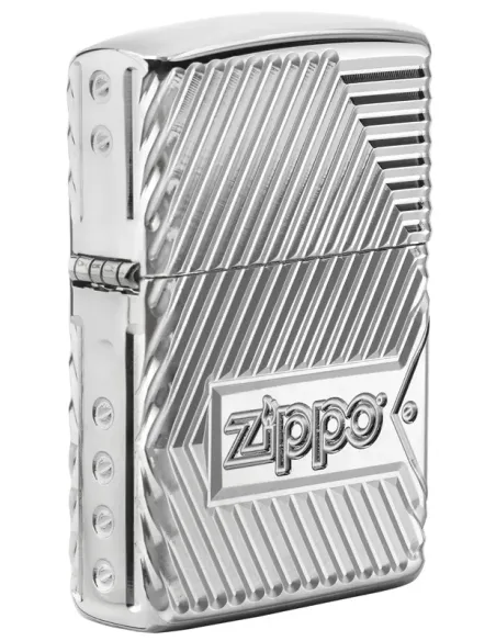 Зажигалка Zippo 29672 - Armor™ - Zippo Bolts- High Polish Chrome