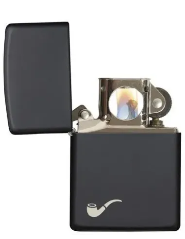 Зажигалка Zippo 218 PL - Black Pipe (трубочная)