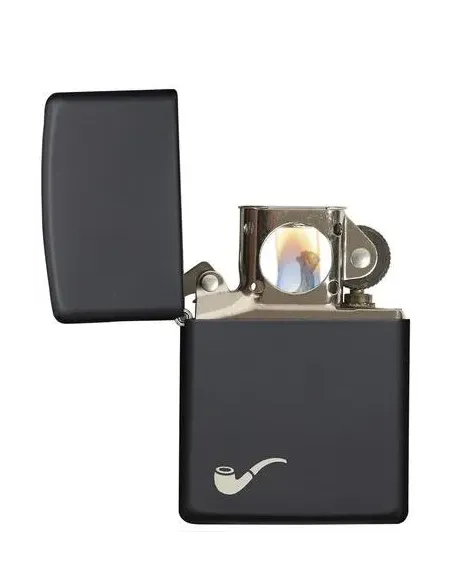 Зажигалка Zippo 218 PL - Black Pipe (трубочная)