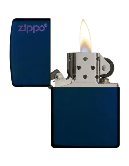 Зажигалка Zippo 239 ZL - Navy Matte Zippo Logo