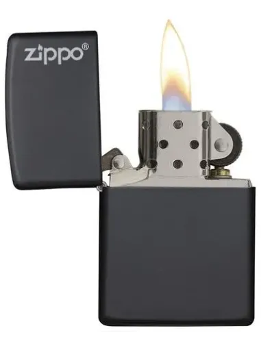 Зажигалка Zippo 218 ZL Black Logo 1 шт.