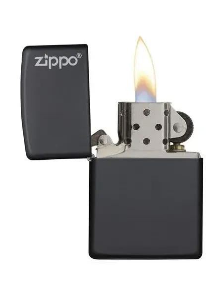 Зажигалка Zippo 218 ZL Black Logo 1 шт.