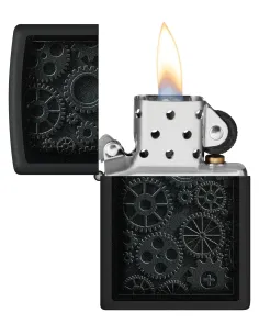 Зажигалка Zippo 48999 - Steampunk - Black Matte 2