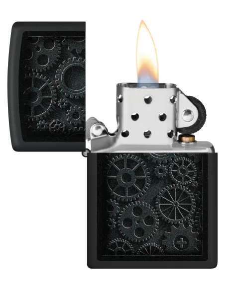 Зажигалка Zippo 48999 - Steampunk - Black Matte