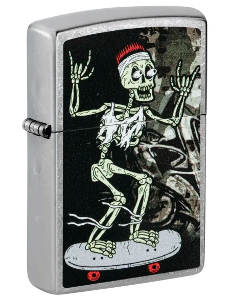 Зажигалка Zippo 48911 - Skateboard Design - Street Chrome