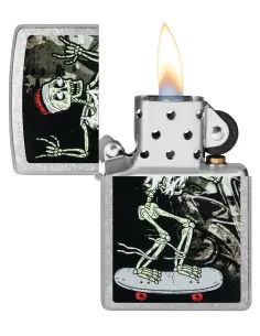 Зажигалка Zippo 48911 - Skateboard Design - Street Chrome 2