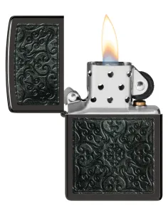 Зажигалка Zippo 48961 - Pattern - High Polish Black 2