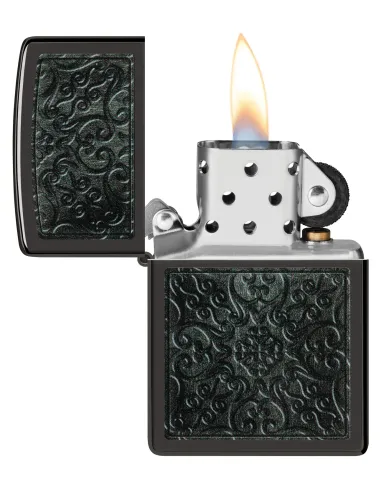 Зажигалка Zippo 48961 - Pattern - High Polish Black