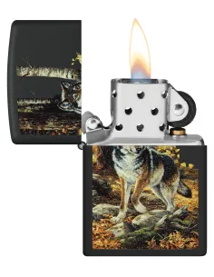 Зажигалка Zippo 48970 - Linda Picken - Black Matte 2