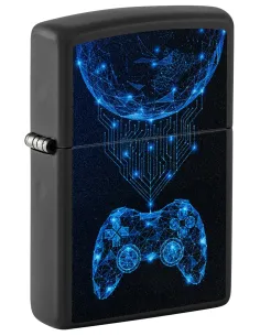 Зажигалка Zippo 48912 - Gaming - Black Matte