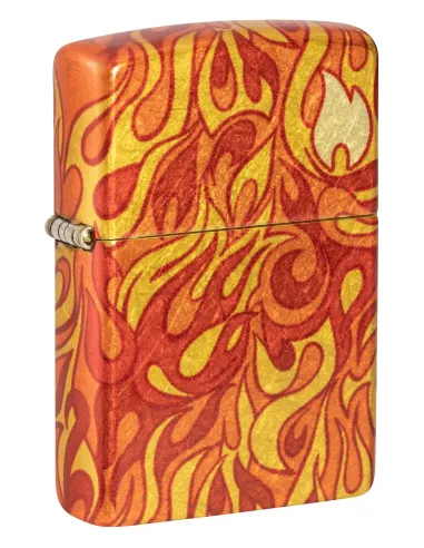 Зажигалка Zippo 48981 - Fire - 540 Tumbled Brass