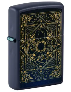Зажигалка Zippo 48958 - Elements Design - Navy Matte