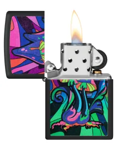 Зажигалка Zippo 48386 - Counter Culture - Black Light 2