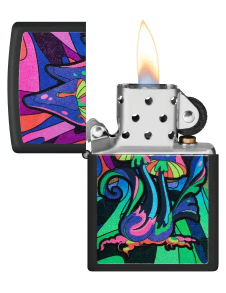 Зажигалка Zippo 48386 - Counter Culture - Black Light