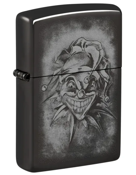 Зажигалка Zippo 48914 - Clown - High Polish Black