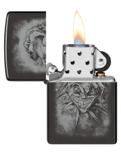 Зажигалка Zippo 48914 - Clown - High Polish Black 2