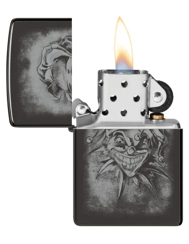 Зажигалка Zippo 48914 - Clown - High Polish Black