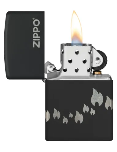 Зажигалка Zippo 48980 - Classic ZIPPO - Black Matte