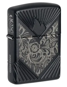 Зажигалка Zippo 46025 - Armor - Black Matte
