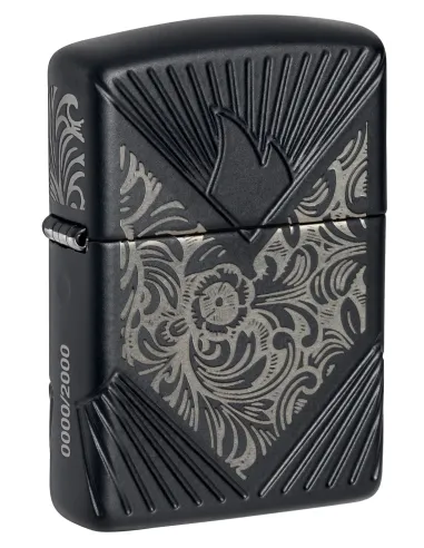 Зажигалка Zippo 46025 - Armor - Black Matte