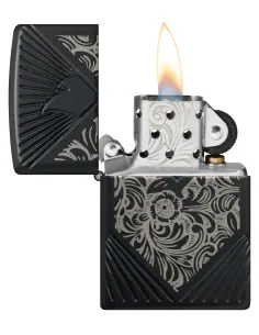 Зажигалка Zippo 46025 - Armor - Black Matte 2