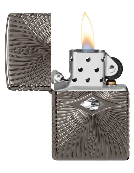 Зажигалка Zippo 49291 - Armor - Black Ice