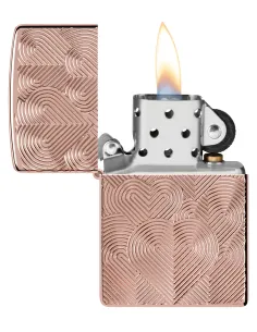 Зажигалка Zippo 48919 - Armor Hearts - Rose Gold 2
