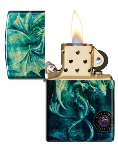 Зажигалка Zippo 48986 - Anne Stokes - 540 Tumbled Brass
