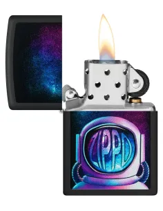 Зажигалка Zippo 49773 - Astronaut - Black Matte 2