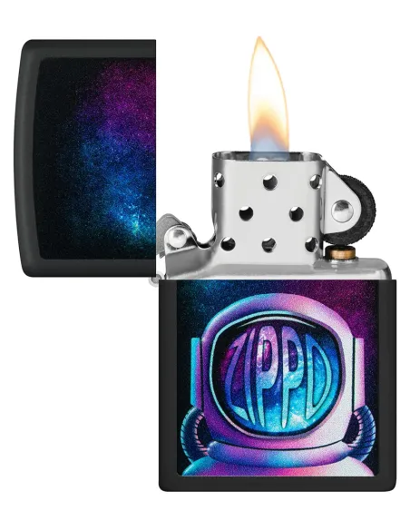 Зажигалка Zippo 49773 - Astronaut - Black Matte
