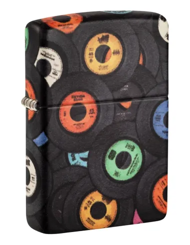 Зажигалка Zippo 48770 - Records Design - 540 Matte
