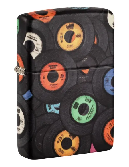 Зажигалка Zippo 48770 - Records Design - 540 Matte