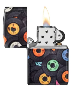Зажигалка Zippo 48770 - Records Design - 540 Matte 2