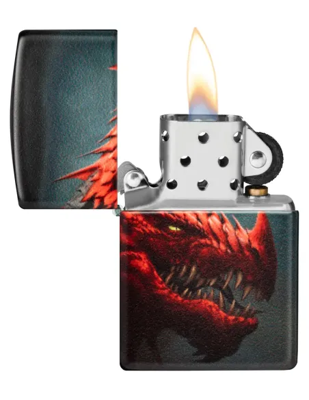 Зажигалка Zippo 48777 - Dragon Design - 540 Matte