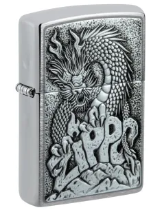 Зажигалка Zippo 48902 - Classic ZIPPO- Brushed Chrome