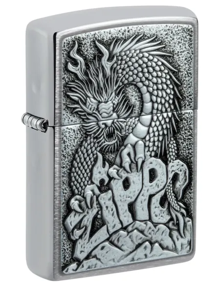 Зажигалка Zippo 48902 - Classic ZIPPO- Brushed Chrome