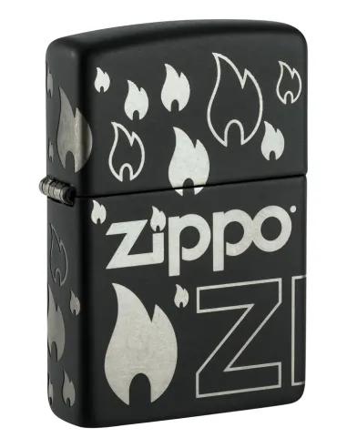 Зажигалка Zippo 48908 - Classic ZIPPO - Black Matte