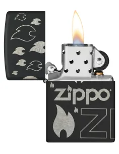 Зажигалка Zippo 48908 - Classic ZIPPO - Black Matte 2