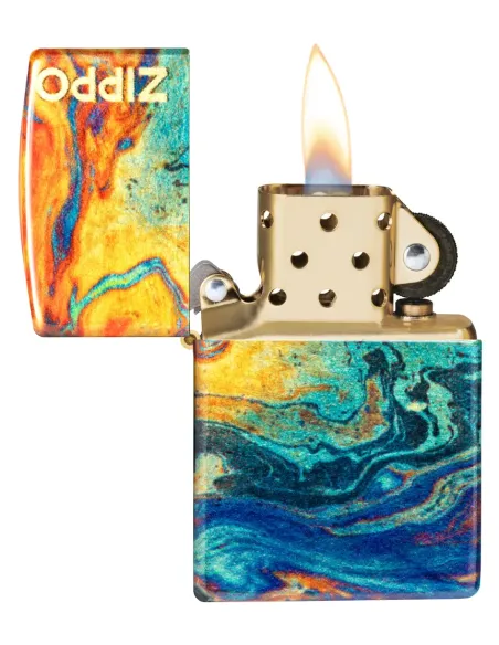 Зажигалка Zippo 48778 - Classic - 540 Tumbled Brass