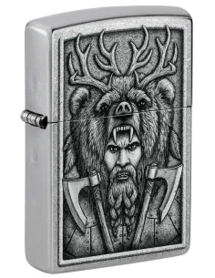 Зажигалка Zippo 48731 - Barbarian Design - Street Chrome™