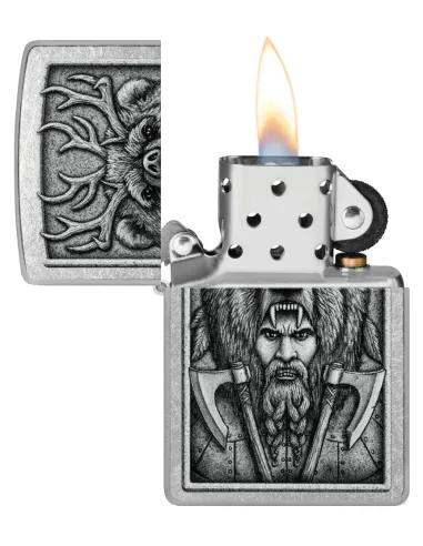 Зажигалка Zippo 48731 - Barbarian Design - Street Chrome™