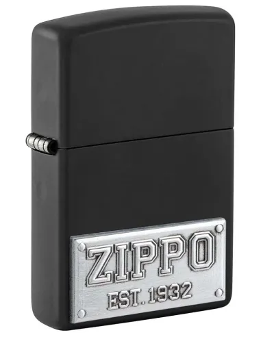Зажигалка Zippo 48689 - License Plate - Black Matte